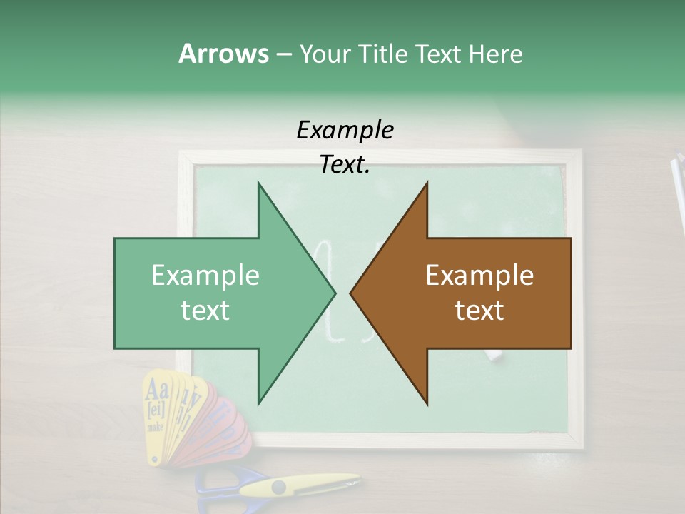Clip Class Materials PowerPoint Template