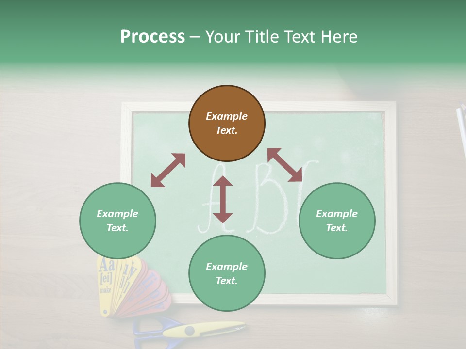 Clip Class Materials PowerPoint Template