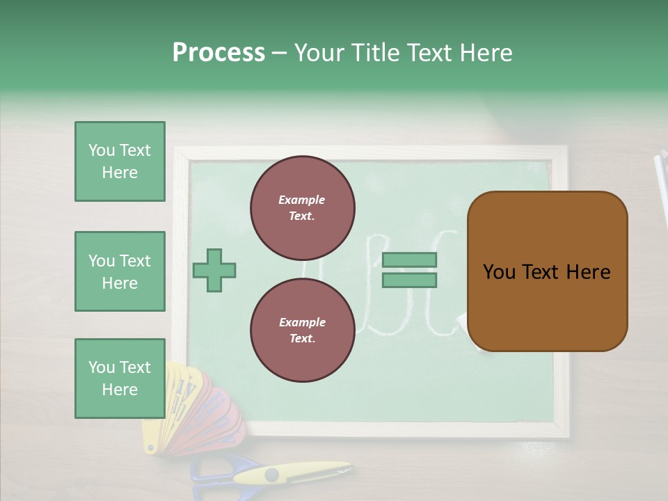 Clip Class Materials PowerPoint Template