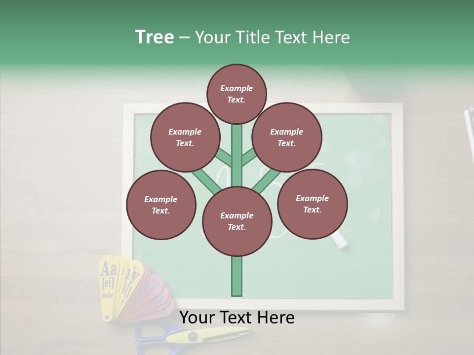 Clip Class Materials PowerPoint Template