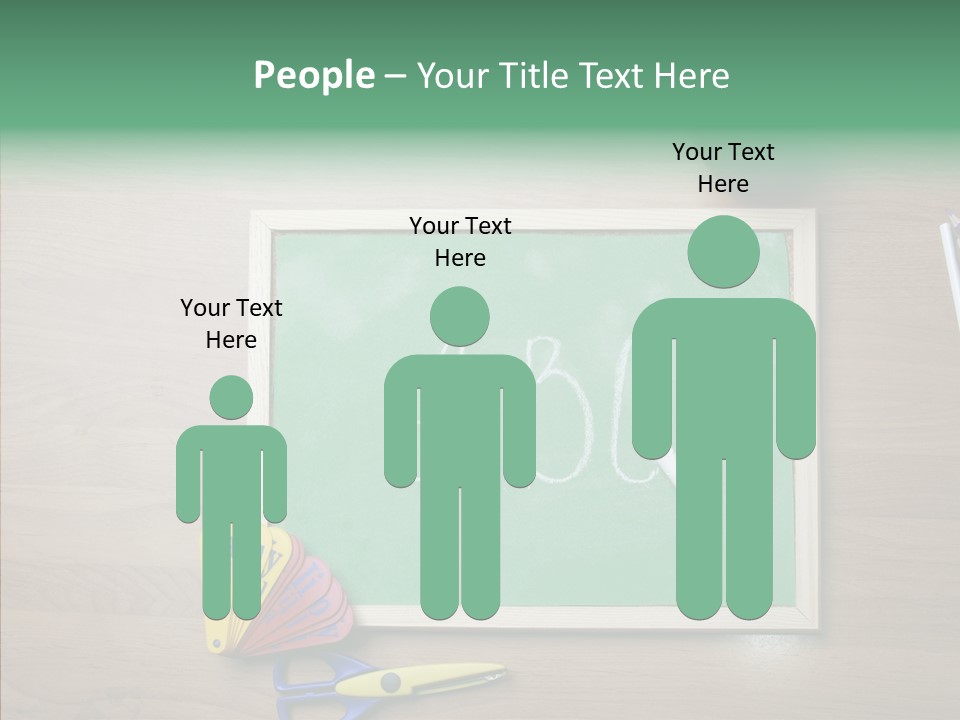 Clip Class Materials PowerPoint Template