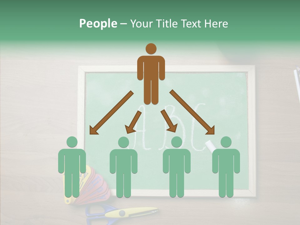 Clip Class Materials PowerPoint Template