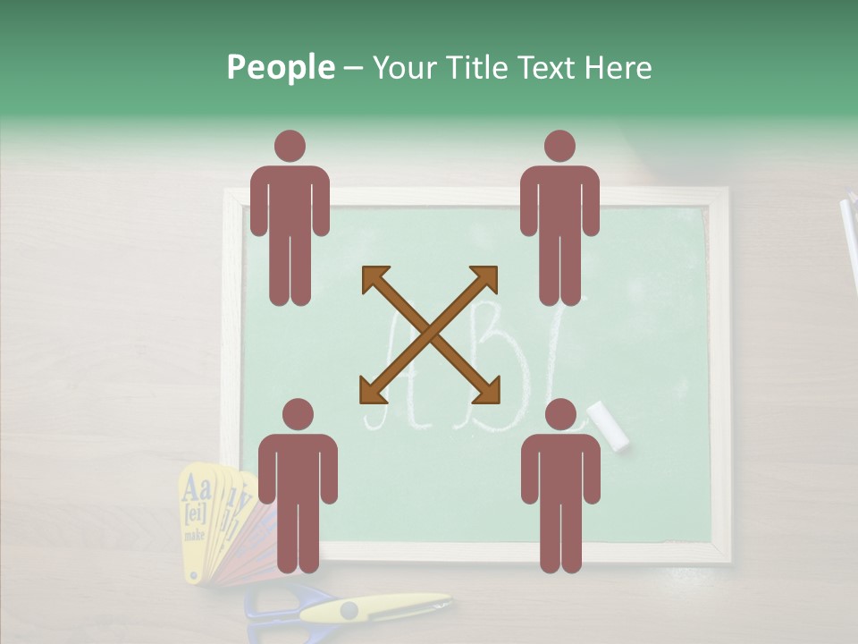 Clip Class Materials PowerPoint Template