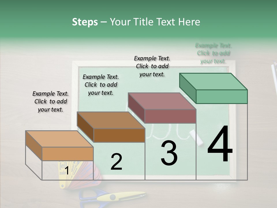 Clip Class Materials PowerPoint Template