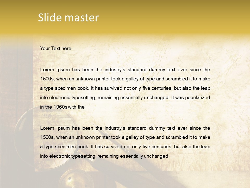 Topography Wrinkled Revival PowerPoint Template