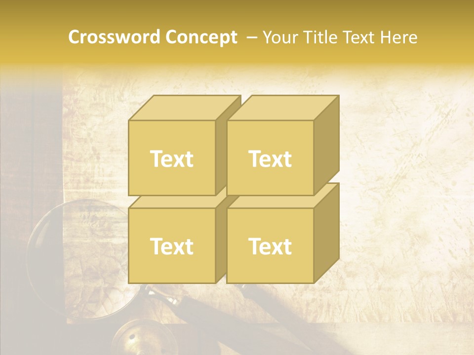 Topography Wrinkled Revival PowerPoint Template