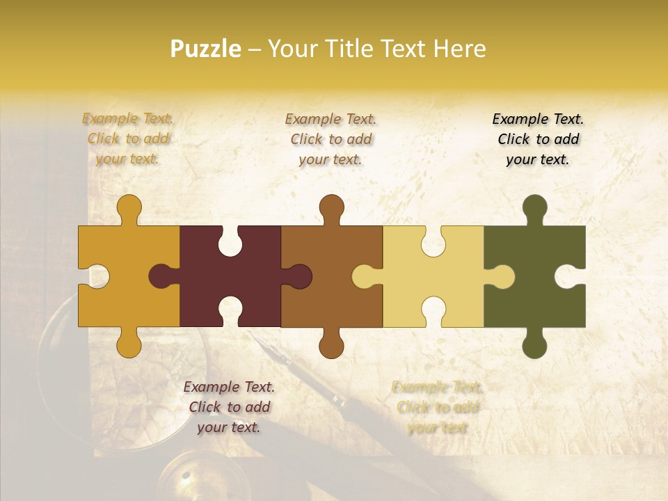 Topography Wrinkled Revival PowerPoint Template