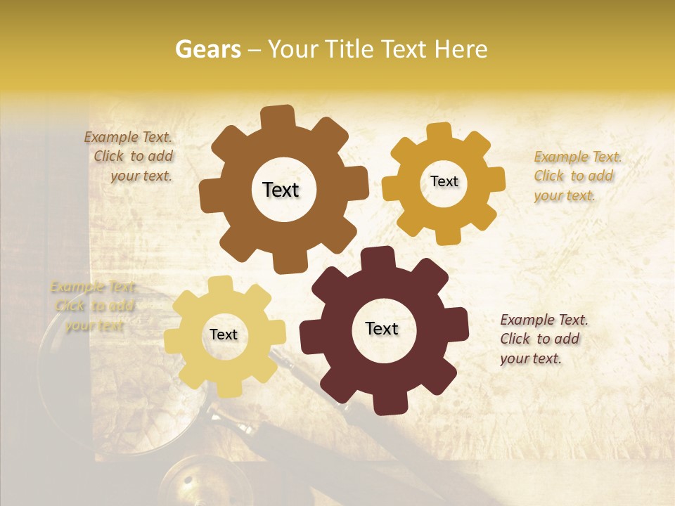 Topography Wrinkled Revival PowerPoint Template