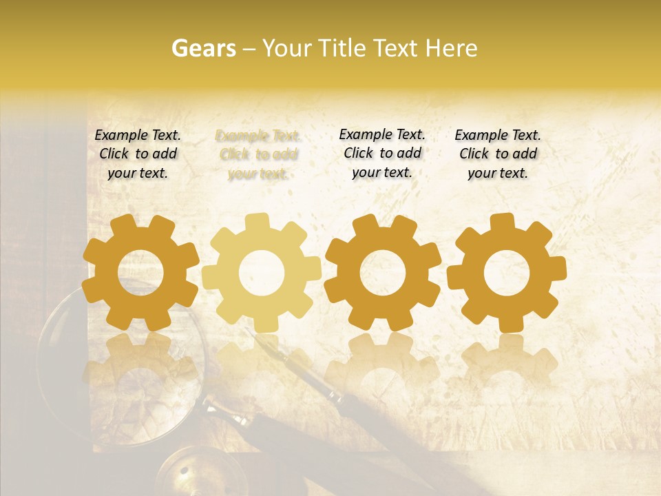 Topography Wrinkled Revival PowerPoint Template