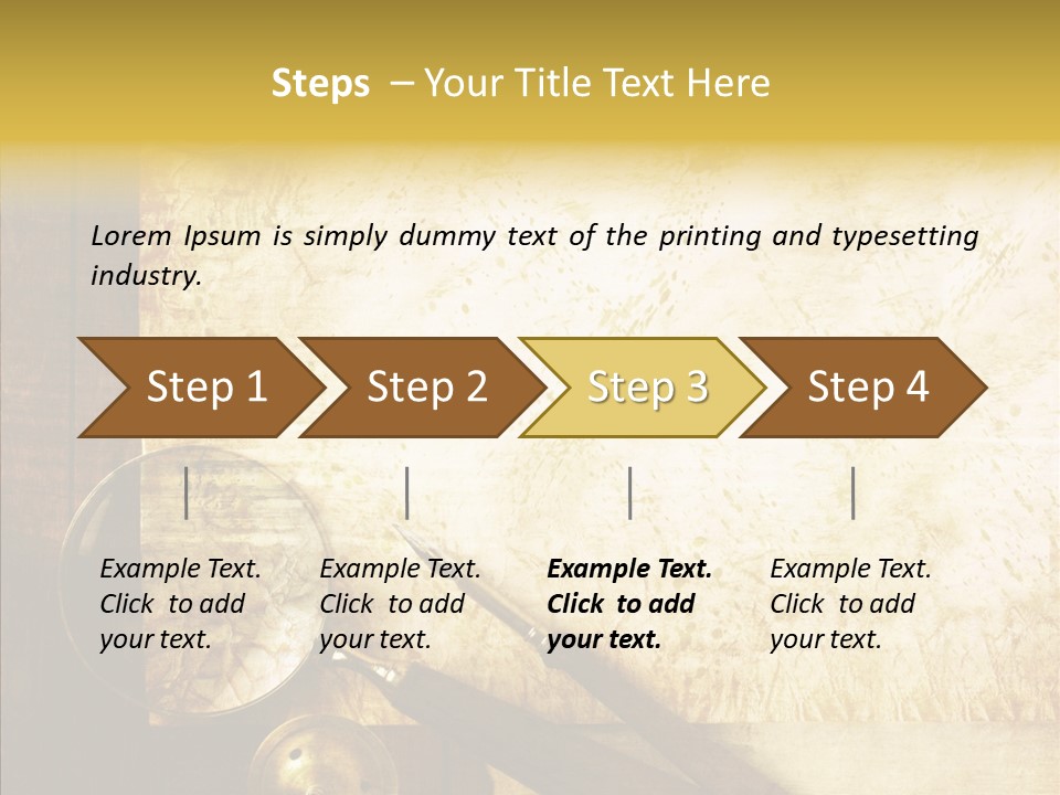 Topography Wrinkled Revival PowerPoint Template