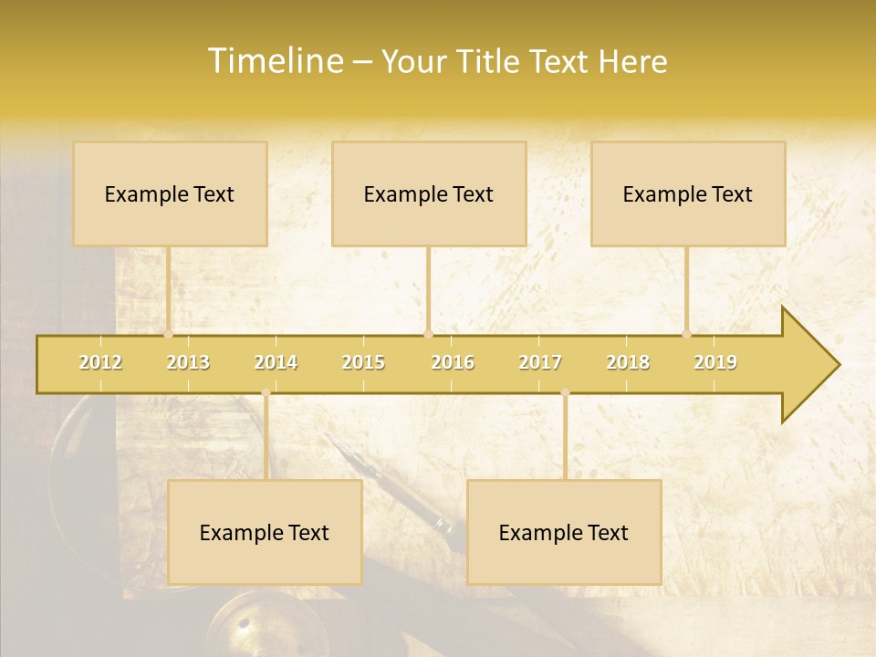 Topography Wrinkled Revival PowerPoint Template