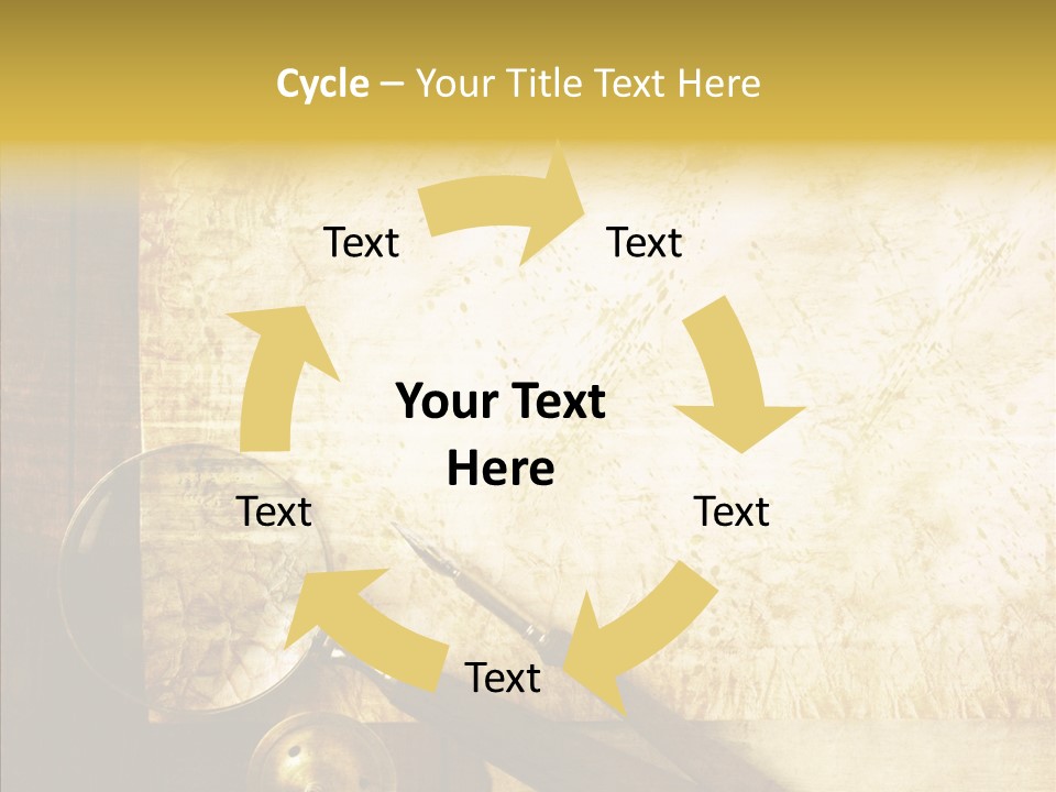 Topography Wrinkled Revival PowerPoint Template
