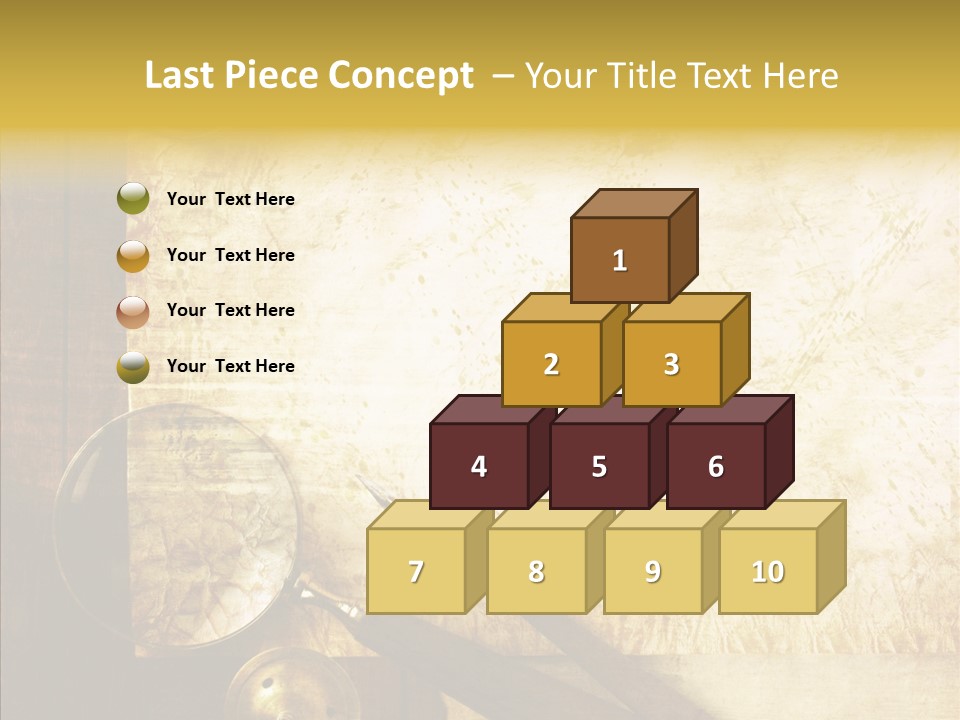 Topography Wrinkled Revival PowerPoint Template