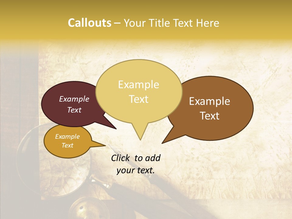 Topography Wrinkled Revival PowerPoint Template