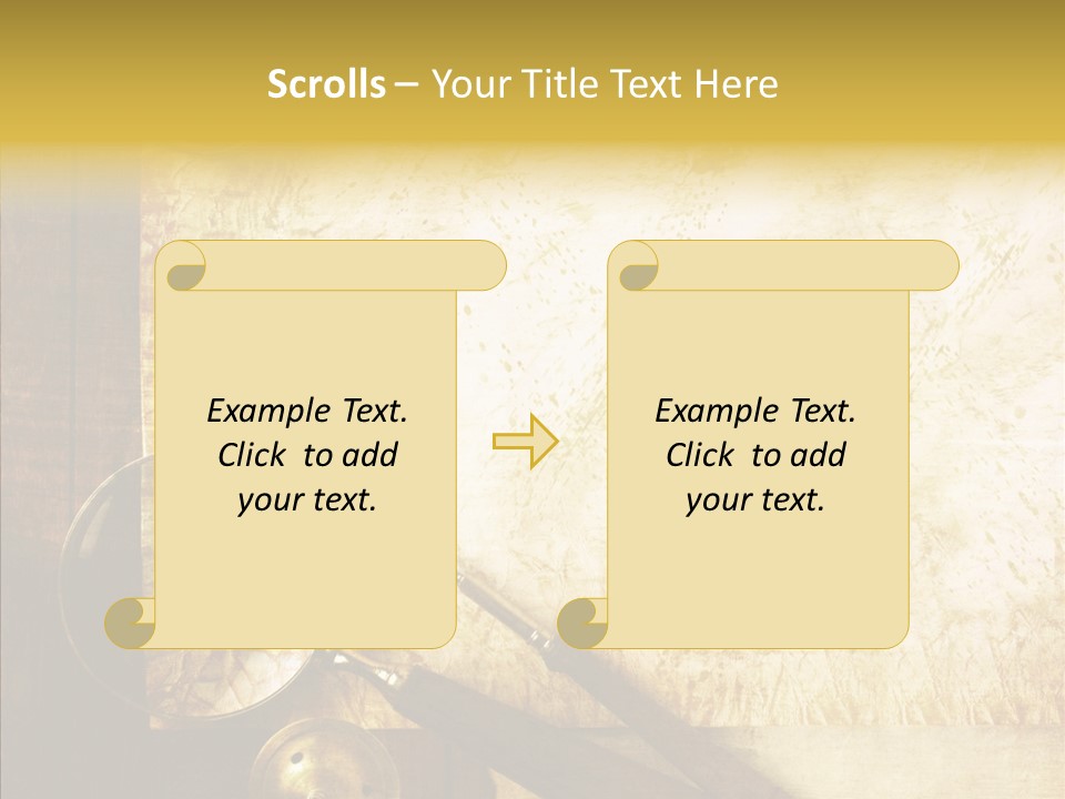 Topography Wrinkled Revival PowerPoint Template