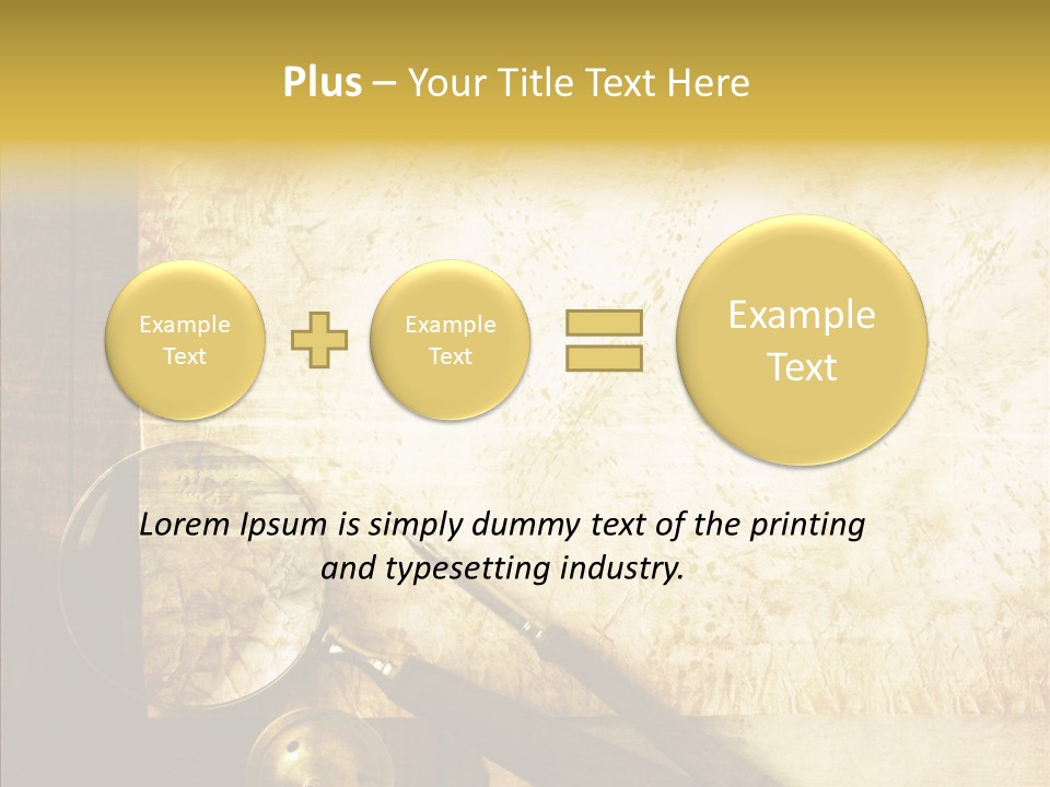 Topography Wrinkled Revival PowerPoint Template