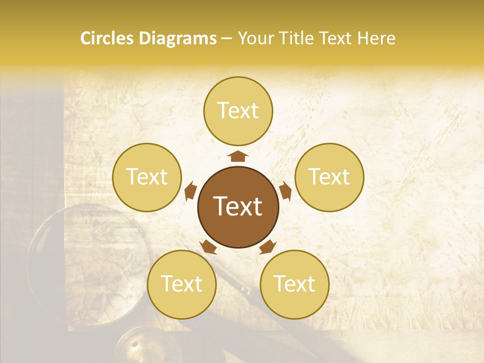 Topography Wrinkled Revival PowerPoint Template