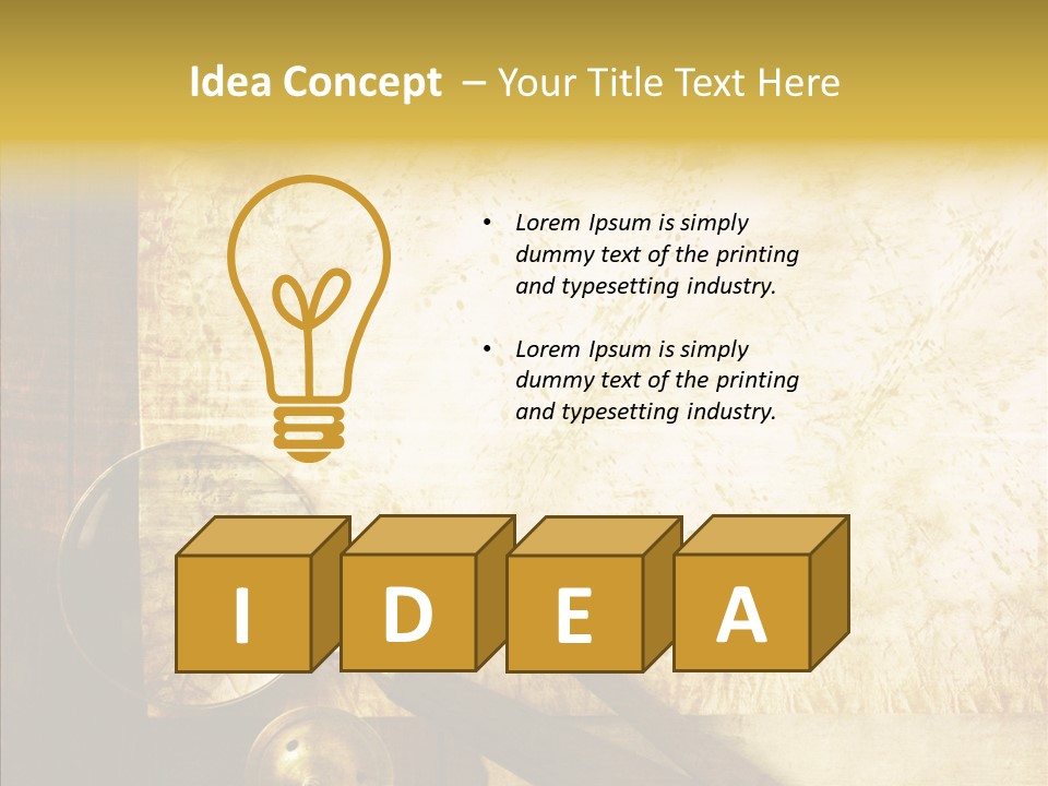 Topography Wrinkled Revival PowerPoint Template