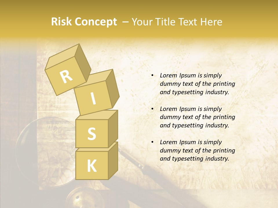 Topography Wrinkled Revival PowerPoint Template