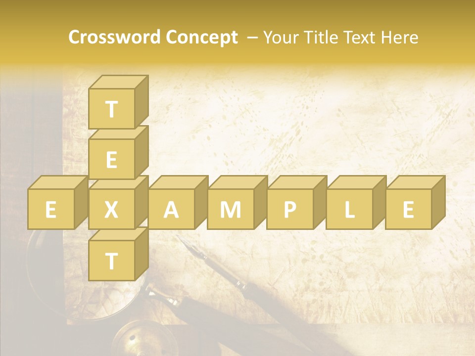 Topography Wrinkled Revival PowerPoint Template