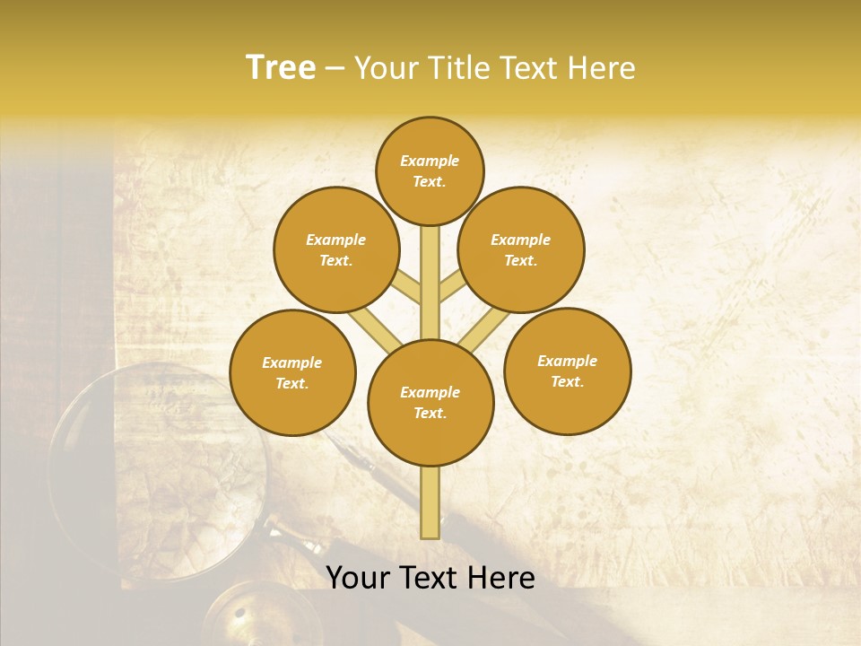 Topography Wrinkled Revival PowerPoint Template