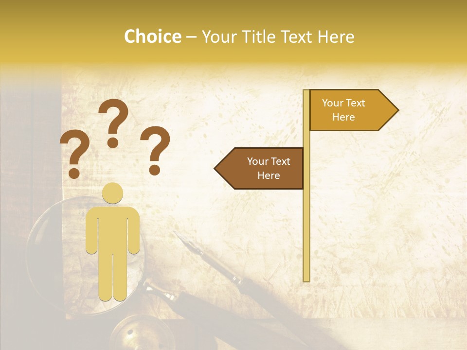 Topography Wrinkled Revival PowerPoint Template