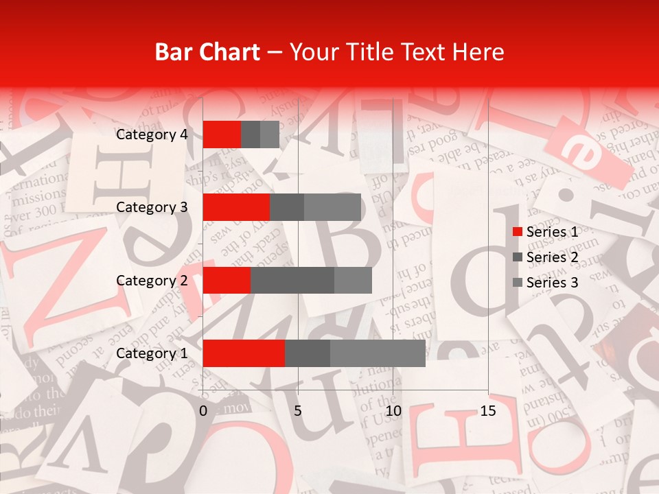 Letters Newspaper PowerPoint Template