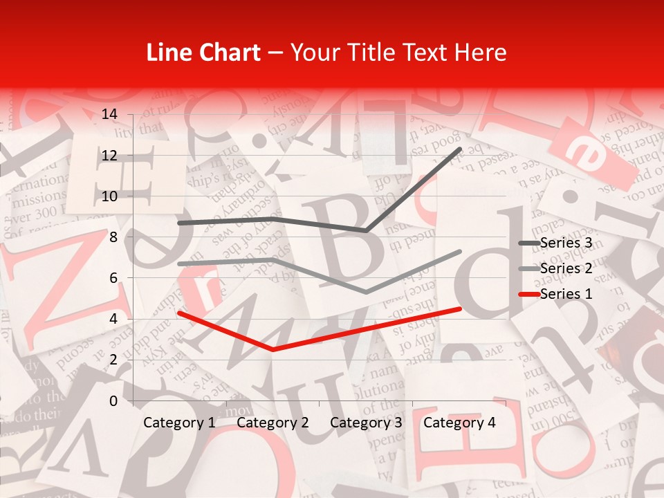 Letters Newspaper PowerPoint Template