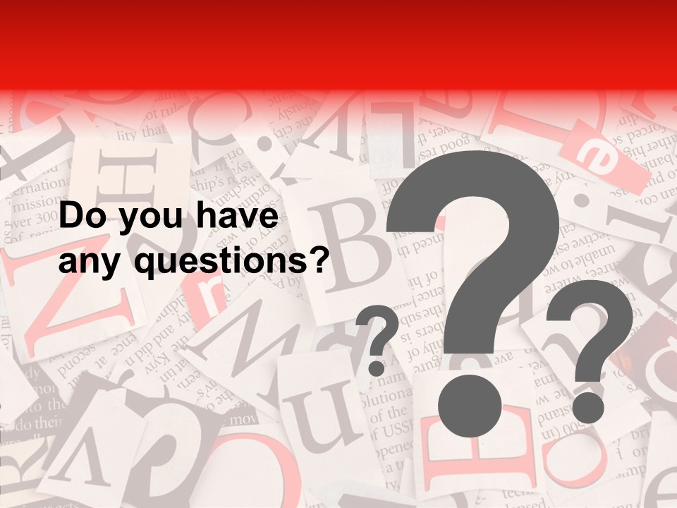 Letters Newspaper PowerPoint Template