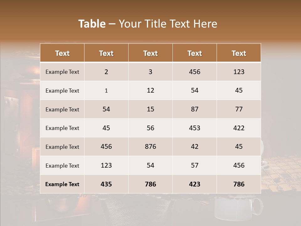 Coffee PowerPoint Template