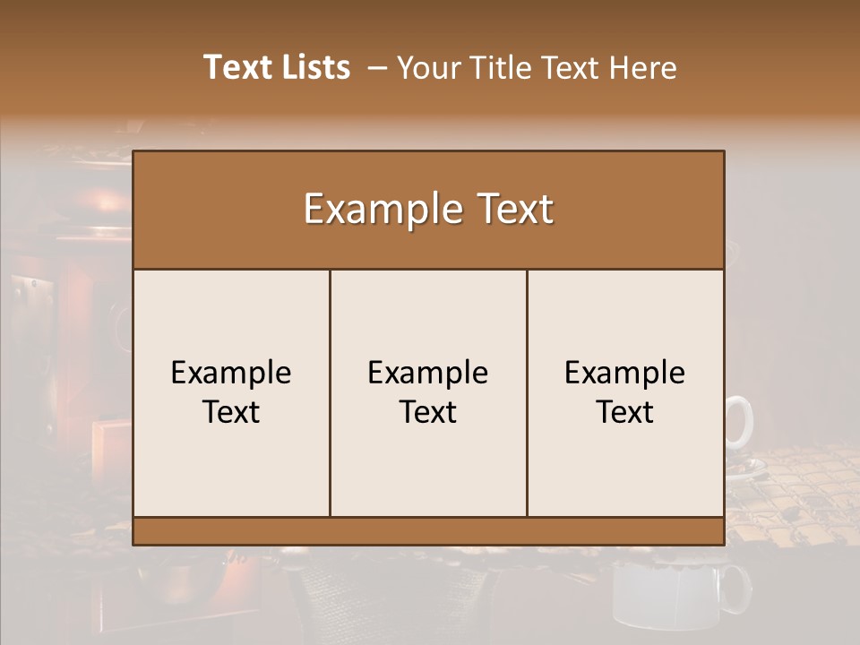 Coffee PowerPoint Template