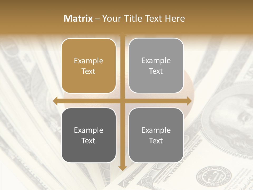 Bank Shiny Wellbeing PowerPoint Template
