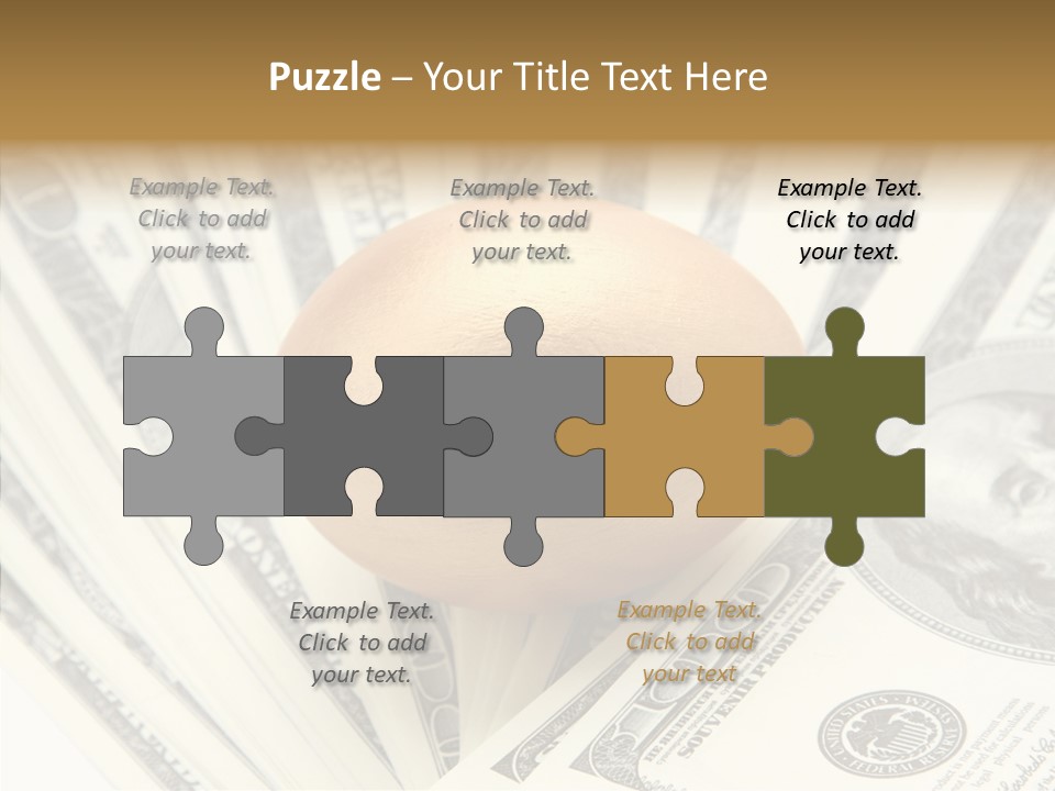 Bank Shiny Wellbeing PowerPoint Template