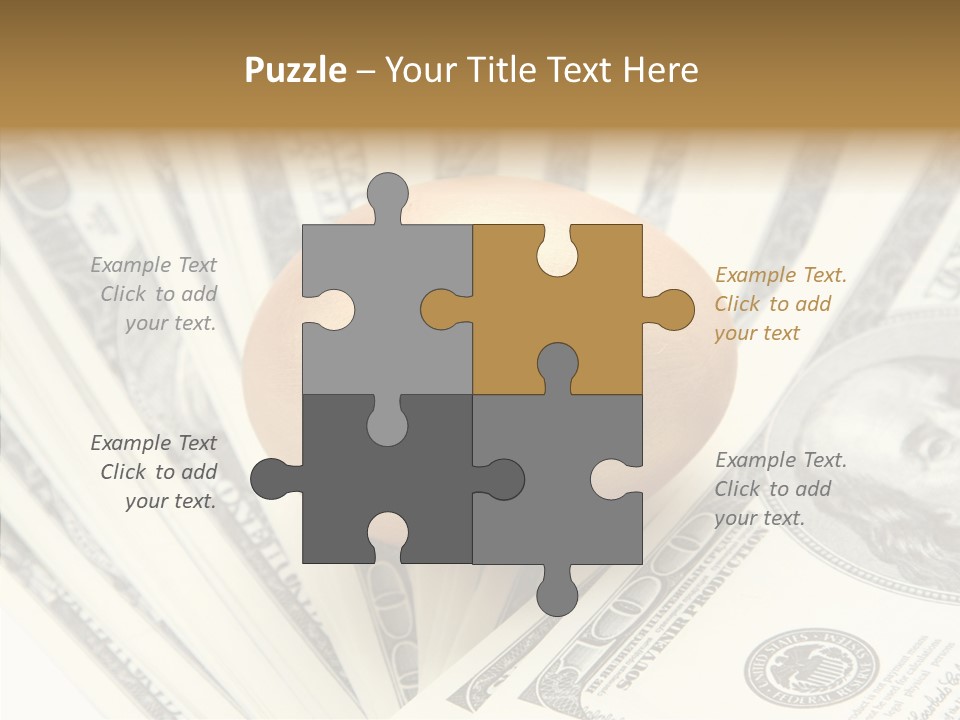 Bank Shiny Wellbeing PowerPoint Template