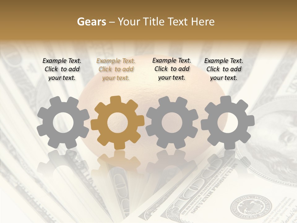 Bank Shiny Wellbeing PowerPoint Template