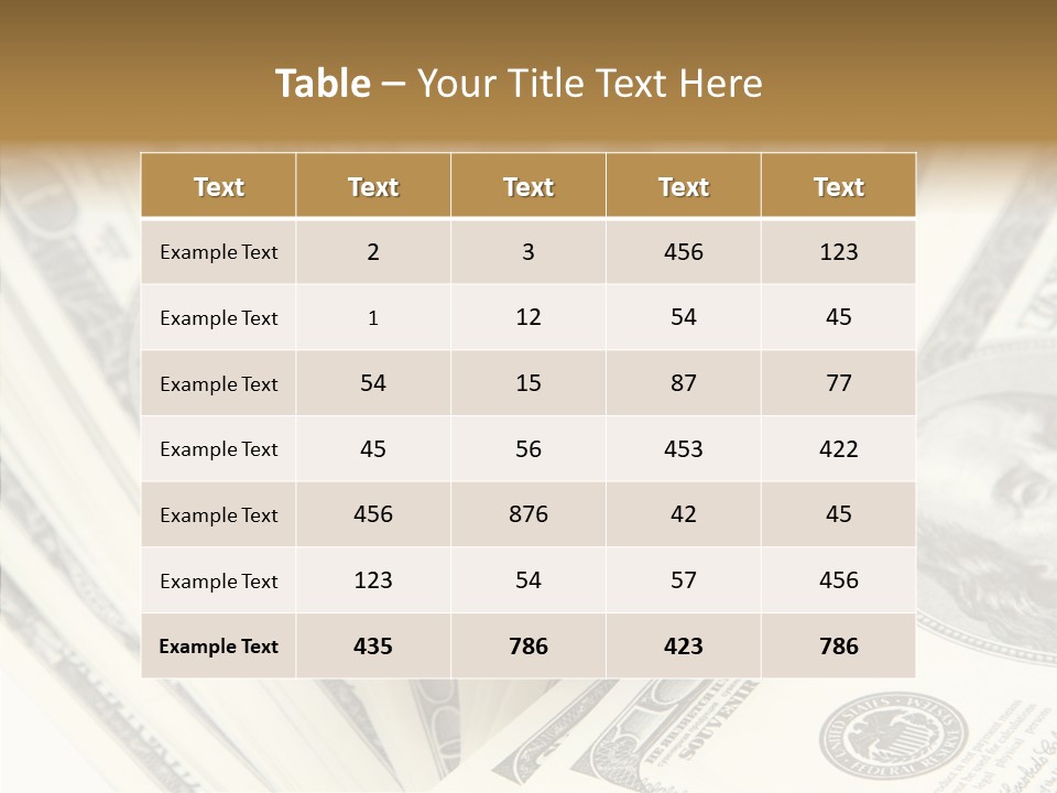 Bank Shiny Wellbeing PowerPoint Template