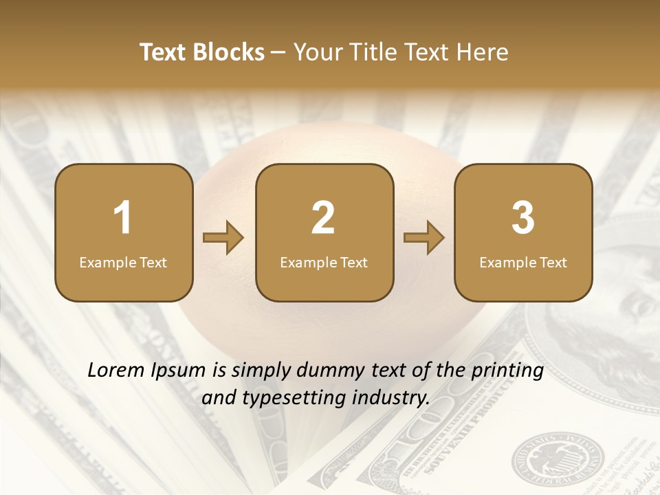 Bank Shiny Wellbeing PowerPoint Template