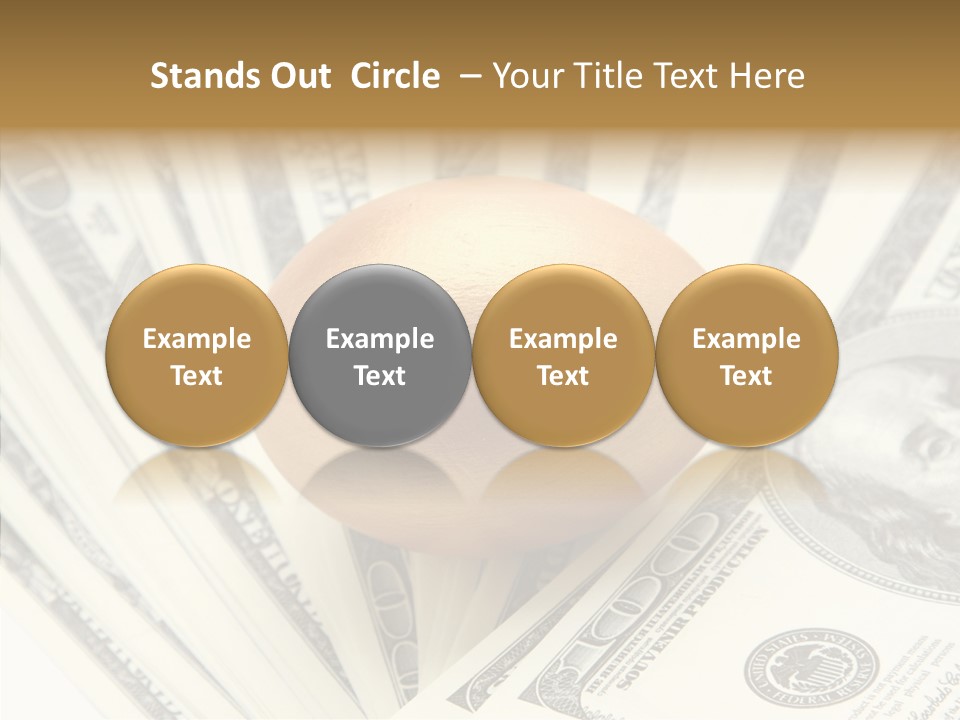 Bank Shiny Wellbeing PowerPoint Template