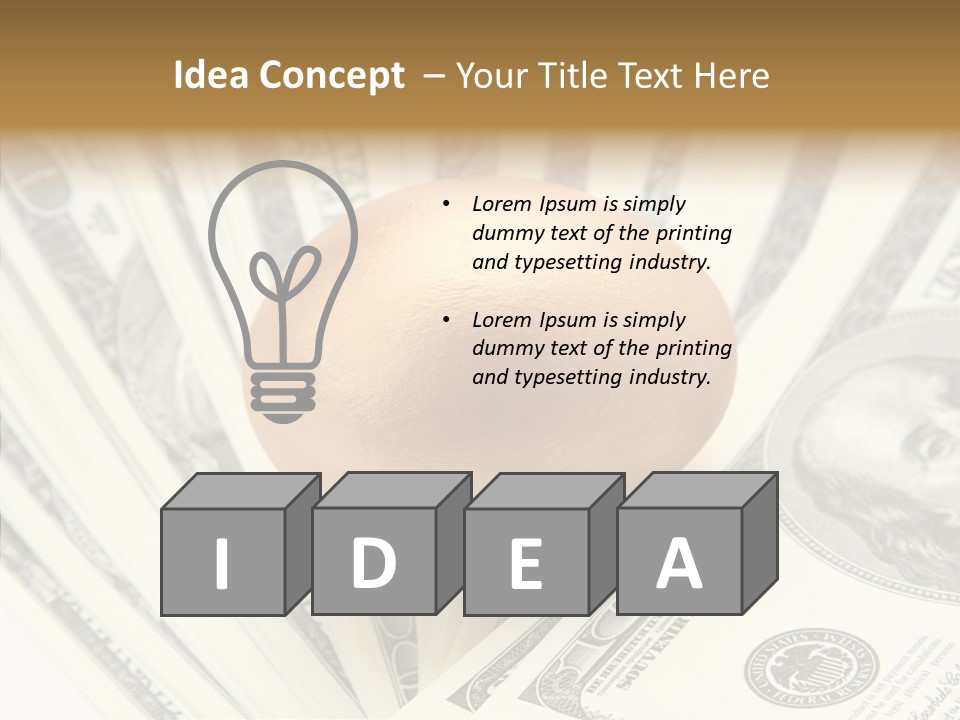 Bank Shiny Wellbeing PowerPoint Template