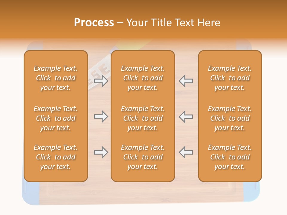 A Knife On A Cutting Board With A Name Of Presentation PowerPoint Template