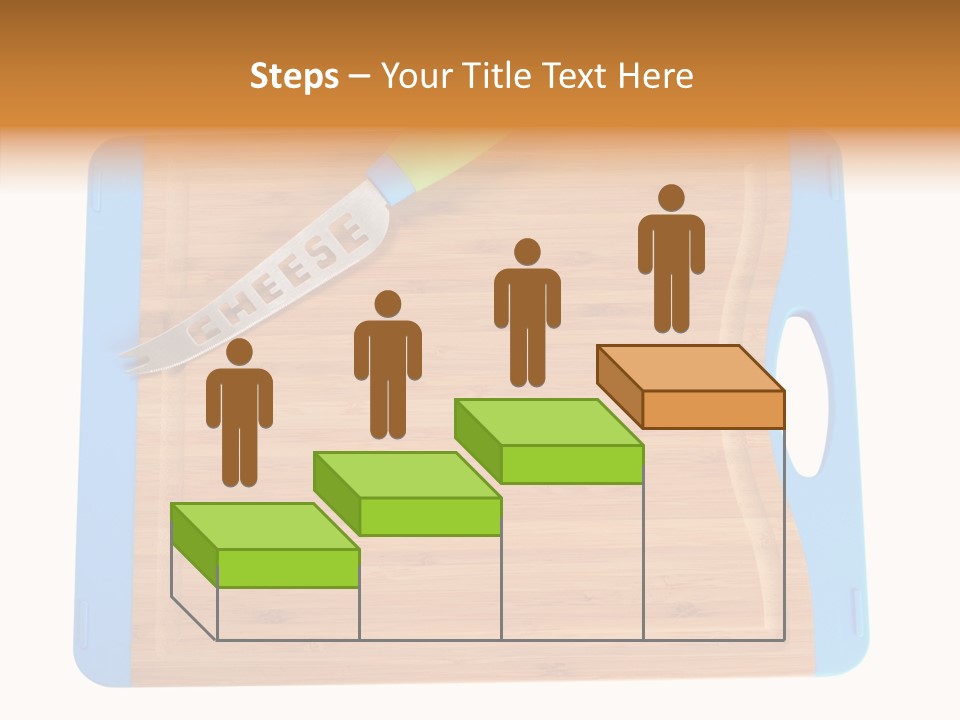 A Knife On A Cutting Board With A Name Of Presentation PowerPoint Template