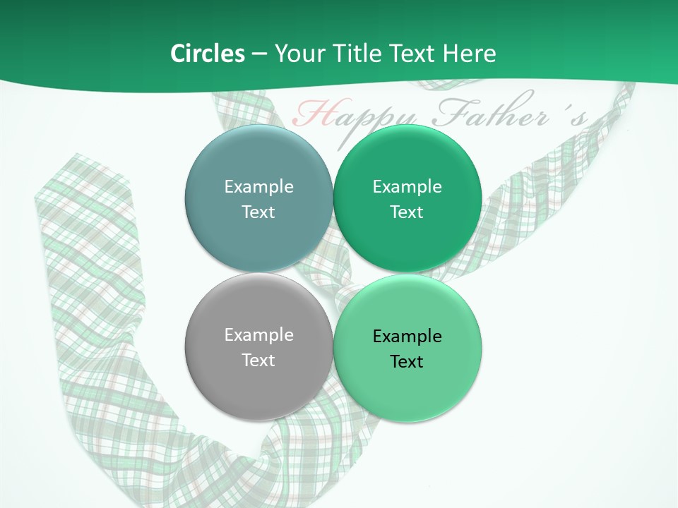 A Happy Father's Day Powerpoint Presentation PowerPoint Template