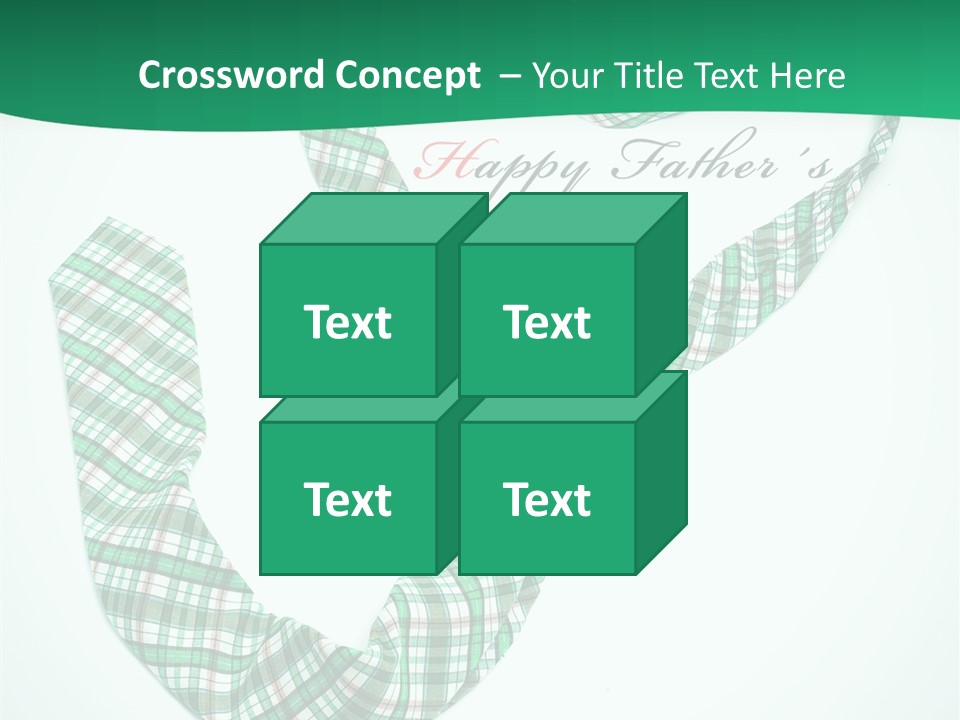 A Happy Father's Day Powerpoint Presentation PowerPoint Template