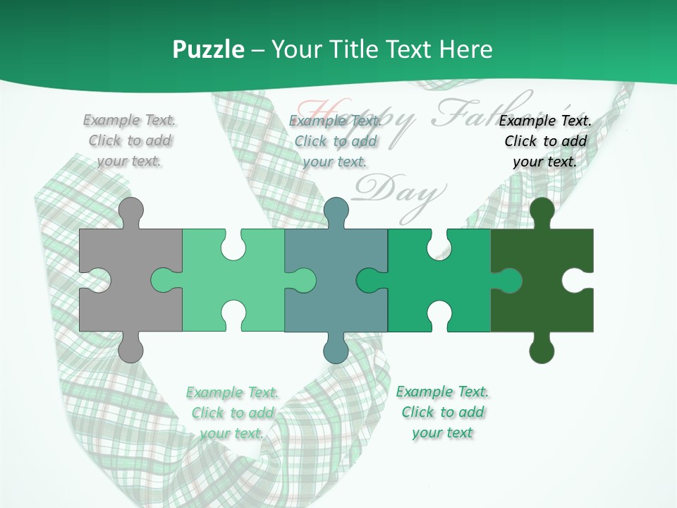 A Happy Father's Day Powerpoint Presentation PowerPoint Template