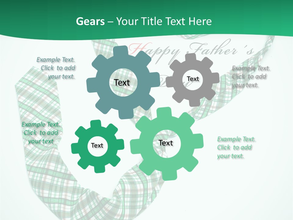 A Happy Father's Day Powerpoint Presentation PowerPoint Template