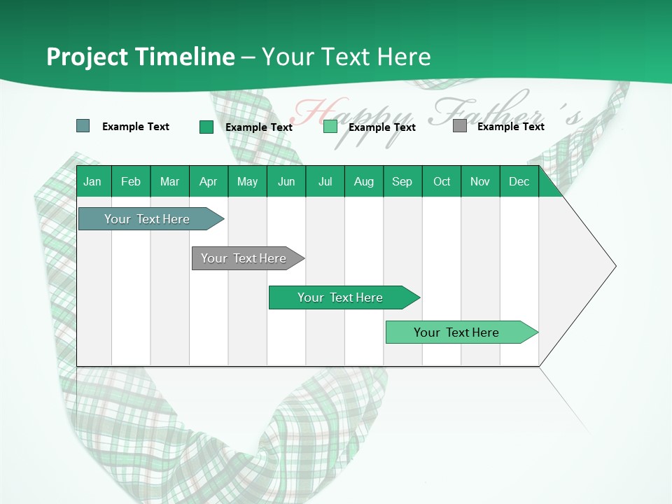 A Happy Father's Day Powerpoint Presentation PowerPoint Template
