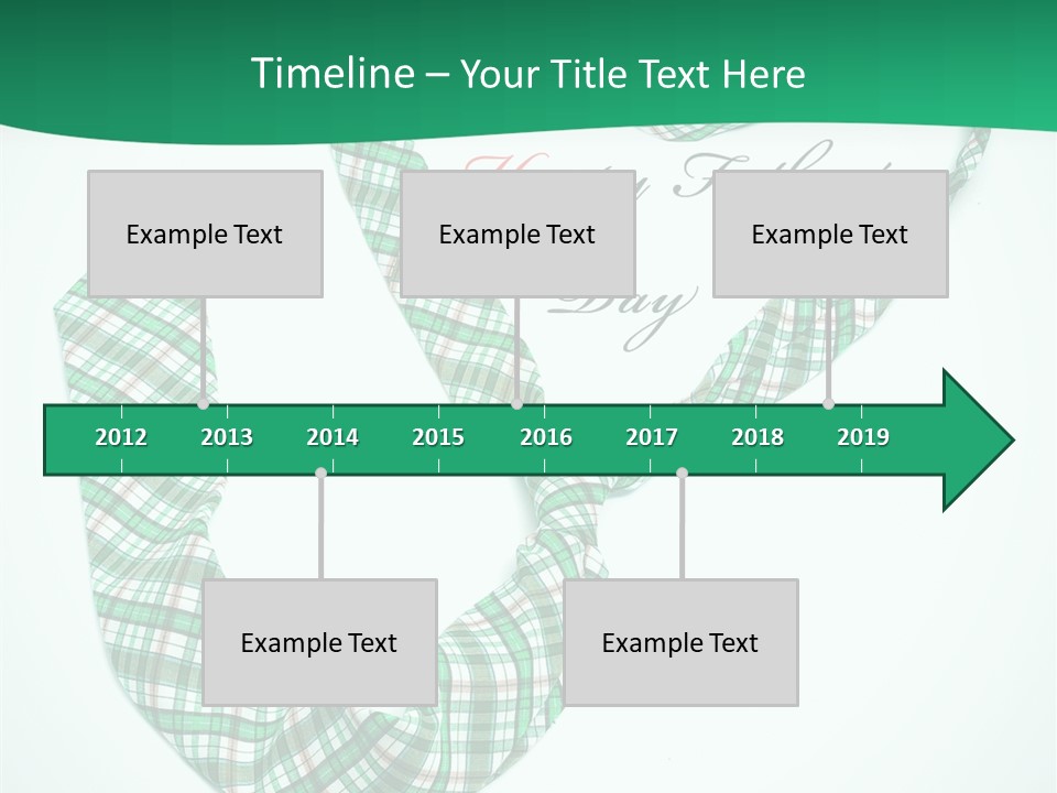 A Happy Father's Day Powerpoint Presentation PowerPoint Template