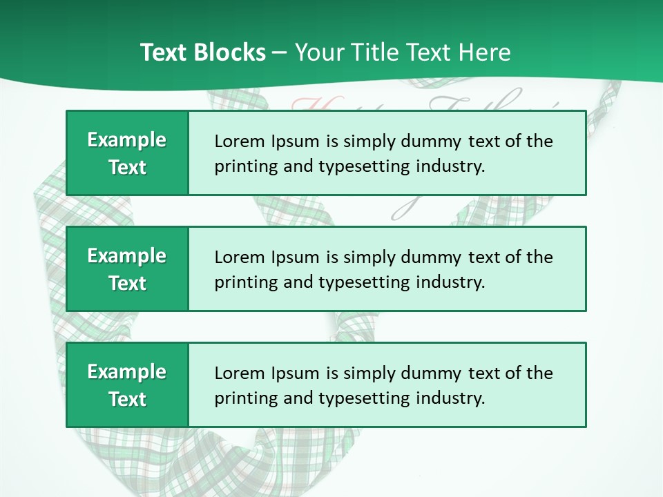 A Happy Father's Day Powerpoint Presentation PowerPoint Template
