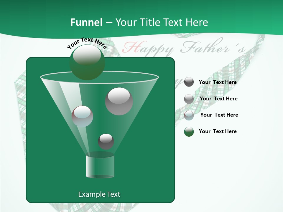 A Happy Father's Day Powerpoint Presentation PowerPoint Template