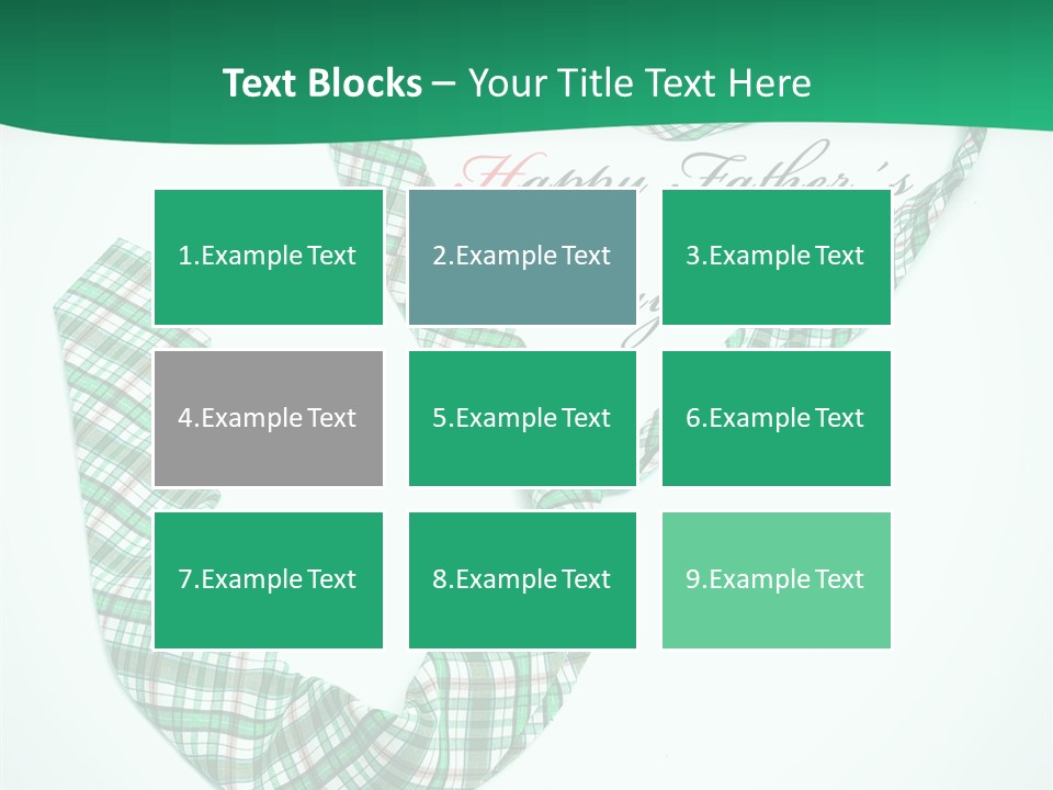 A Happy Father's Day Powerpoint Presentation PowerPoint Template